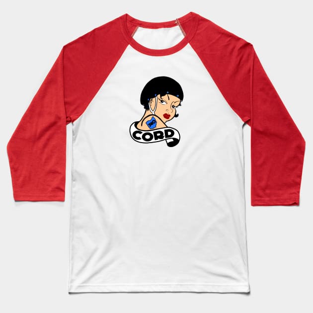 CORD Pinup Baseball T-Shirt by cordtees